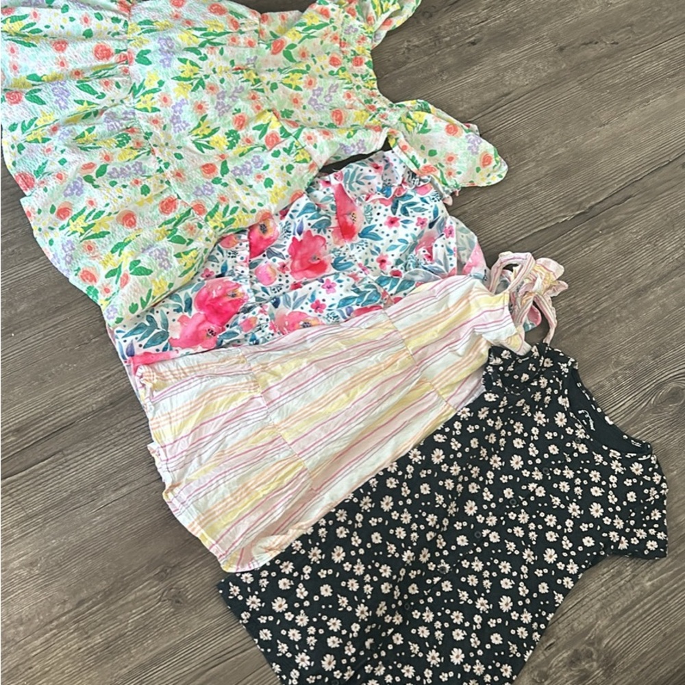 Floral and Striped Dresses Collection